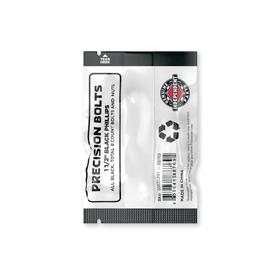 1.50in Phillips Independent Genuine Parts Black Hardware