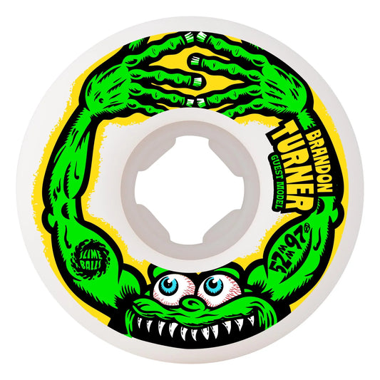 52mm Brandon Turner Chubbies 97a Slime Balls Skateboard Wheels