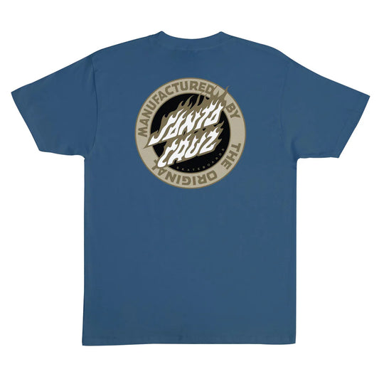 Flamed MFG Dot Mens Santa Cruz T-Shirt