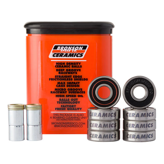 Ceramic Bronson Skateboard Bearings