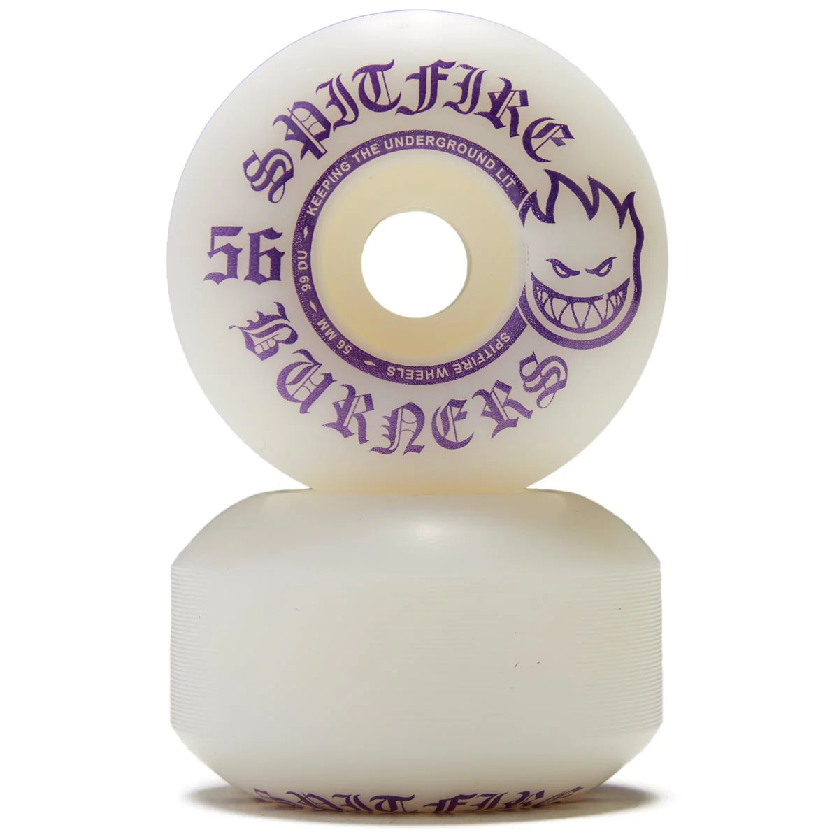 Ruedas Spitfire Burners White Purple 99Du 56mm