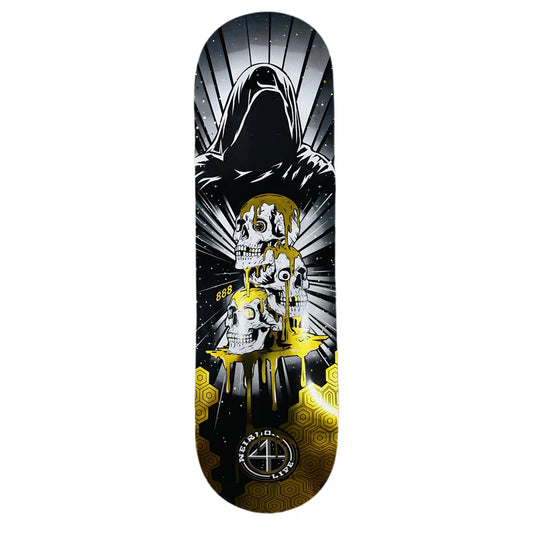 Weird 4 Life-“Grim Skull” Skateboard by 888