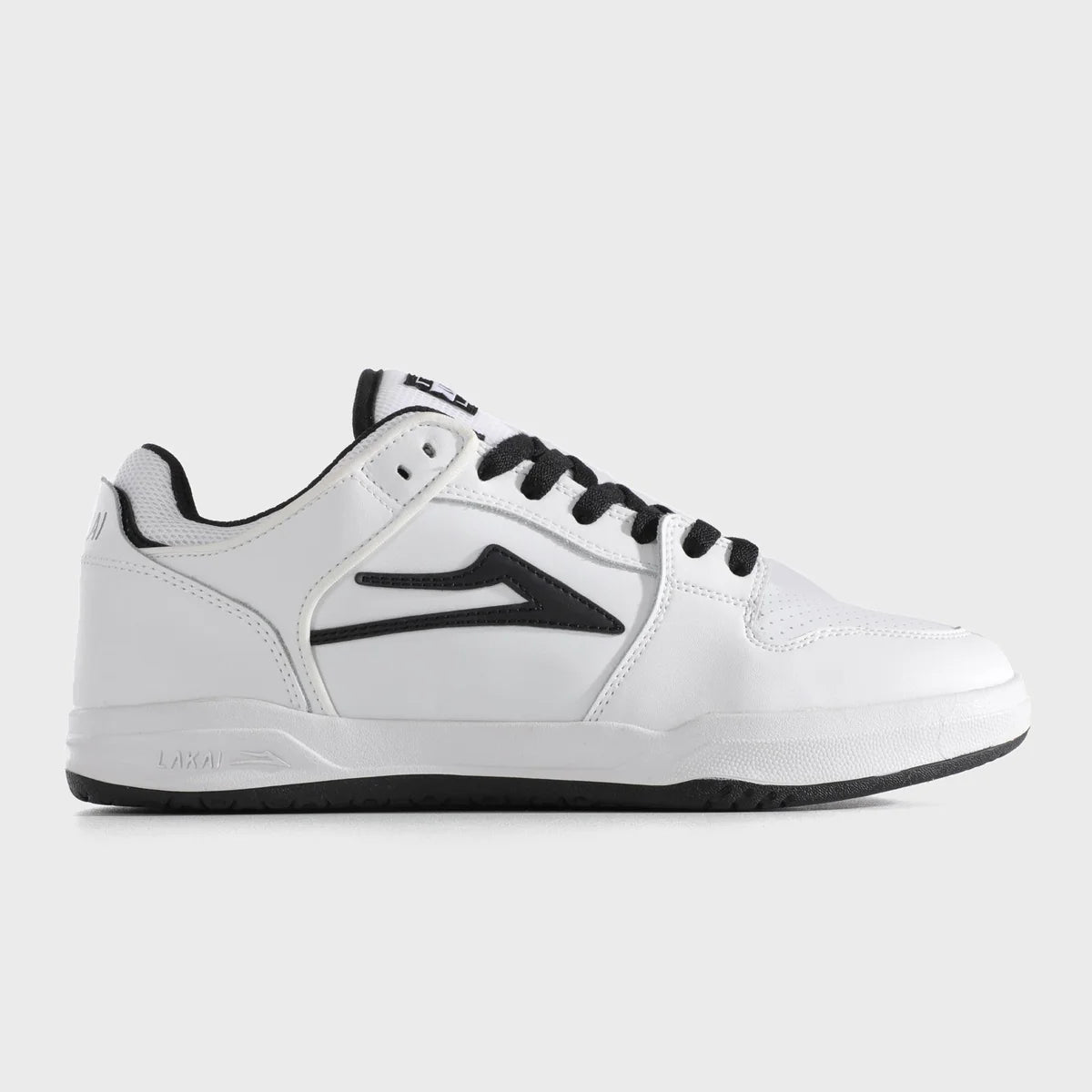 Lakai - Telford Low - White/Black Leather
