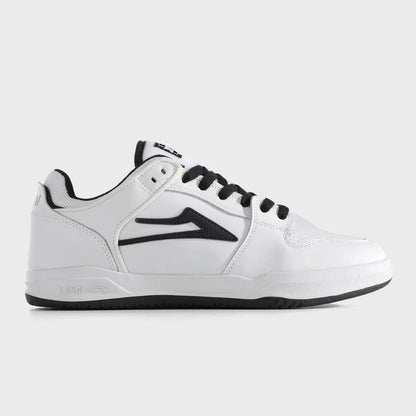 Lakai - Telford Low - White/Black Leather