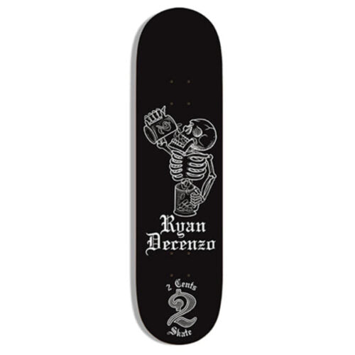 2 Cents Skateboards Decenzo Skull