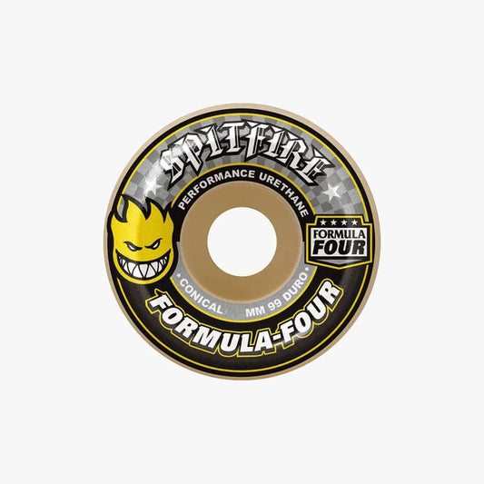 Spitfire Formula Four Conical 52mm 99A Yellow