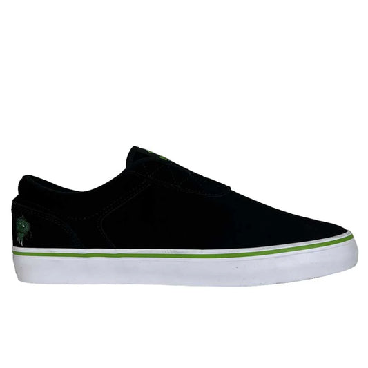Honey Slip - Vulc - Black Suede / White Swampy