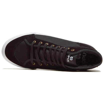 Courtside High - Vulc - Black / White