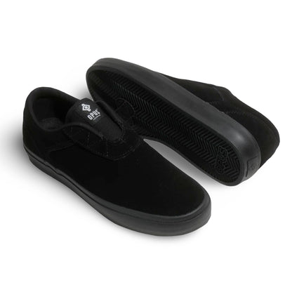 Honey Slip - Vulc - Black Suede / Black