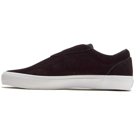Honey Slip - Vulc - Black Suede / White
