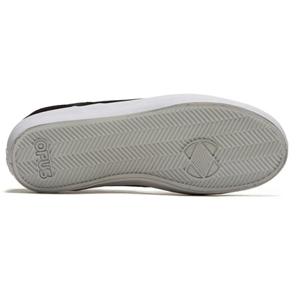 Honey Slip - Vulc - Black Suede / White