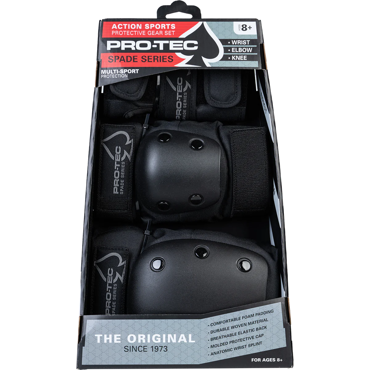 Pro-Tec Protecciones kit + 8 Age Skaters Spade Series