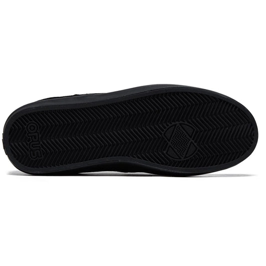 Honey Slip - Vulc - Black Suede / Black